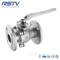 JIS Stainless/Carbon Steel 2PC Flanged Ball Valve